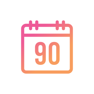 90 Days to Reach Full Impact