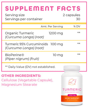 Turmeric Dietary Supplement for Fertility