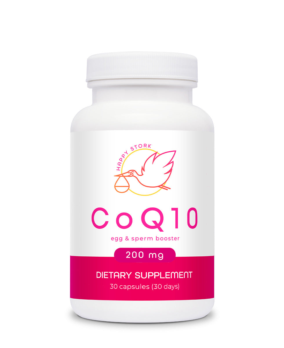 CoQ10 (Ubiquinol) for Fertility | Fertility Supplements | Happy Stork CoQ10 (Ubiquinol) for Fertility | Fertility Supplements | Happy Stork